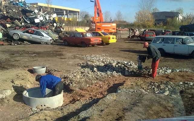 изграждане на канализация